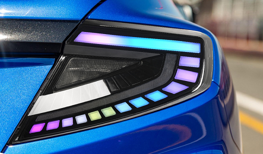 SINDAR Auto WRX 21-25 LED Rear Lights Assembly RGB Taillights Modification for Subaru WRX 2th Gen 2021-2025 New Design