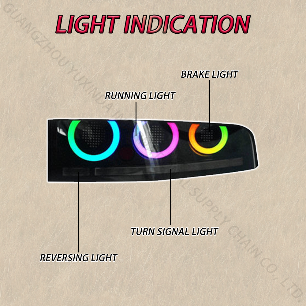 SINDAR Auto RGB Taillights Modified LED Tail Lights for Nissan RZ34 FairladyZ NismoZ 400Z 2022-2025