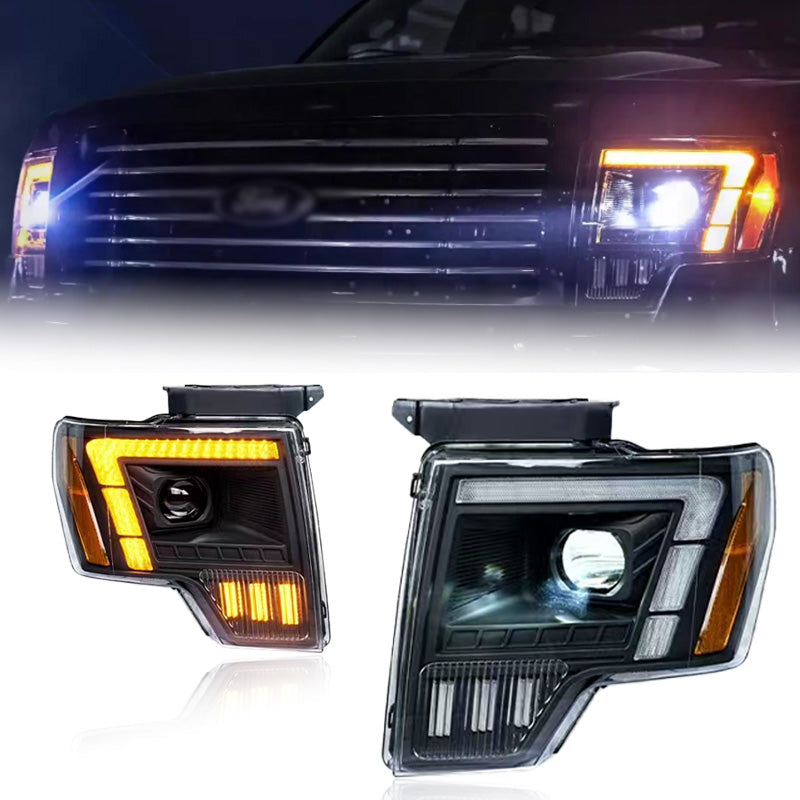 Sindar Auto LED Taillight Suitable for Ford F150 F-150 2008-2014 Rear lamps