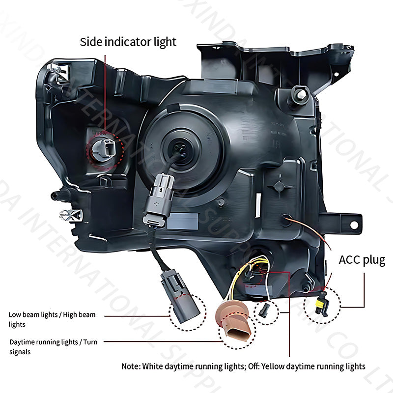 Sindar Auto LED Taillight Suitable for Ford F150 F-150 2008-2014 Rear lamps