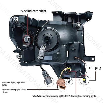Sindar Auto LED Taillight Suitable for Ford F150 F-150 2008-2014 Rear lamps