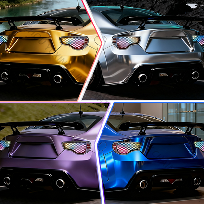 SINDAR Car Digital Taillights Accessories for Toyota GT86 and Subaru BRZ GT86 2012-2023 RGB LED Tail Lights Parts 12-23