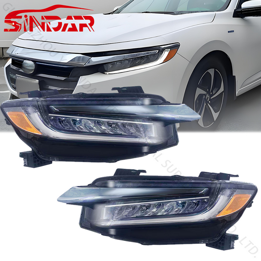 SINDAR Auto LED Headlight Assembly for Honda Insight 2019-2023 New Car Light Accessories 33100TXMA01
