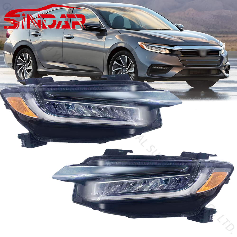 SINDAR Auto LED Headlight Assembly for Honda Insight 2019-2023 New Car Light Accessories 33100TXMA01