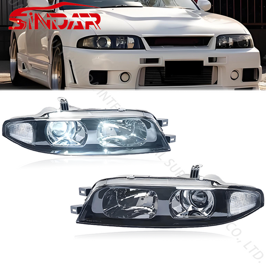 Auto Headlight for Nissan Skyline R33 GTR 1993-1996 gtst 93-96 spec 1 Not for 95-98