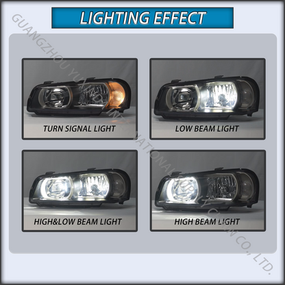 Auto Headlight Suitable for Nissan Skyline 5th Generation R34 GT GTR GT-R 1999-2002 Head Lamp 99-02 2003-2007