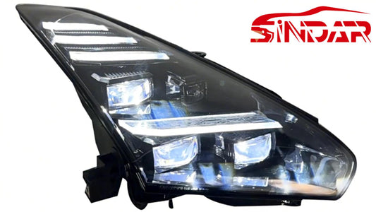 SINDAR Auto LED Headlights Assembly for Nissan GT-R GTR R35 2009-2025 NEW Modified Head Lamp