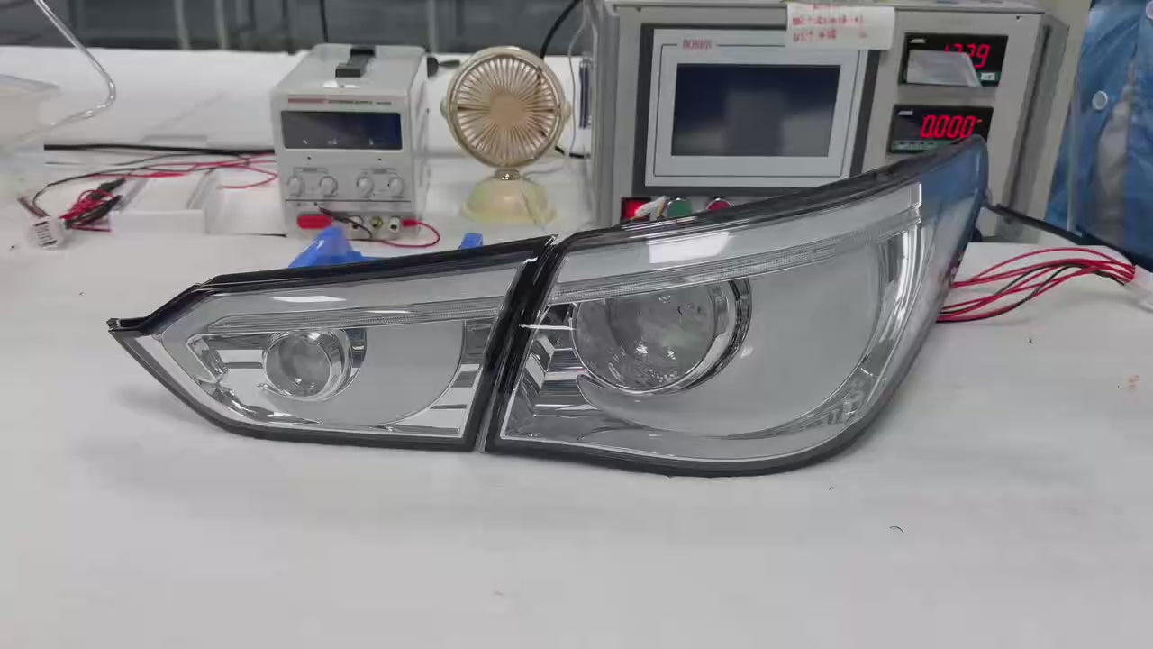 Q50 clear LED Taillight video